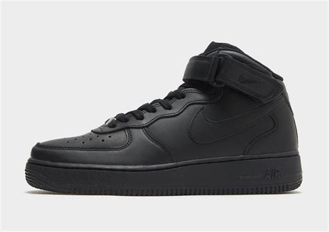 nike air force 1 mid zwart|nike air force 1 for sale.